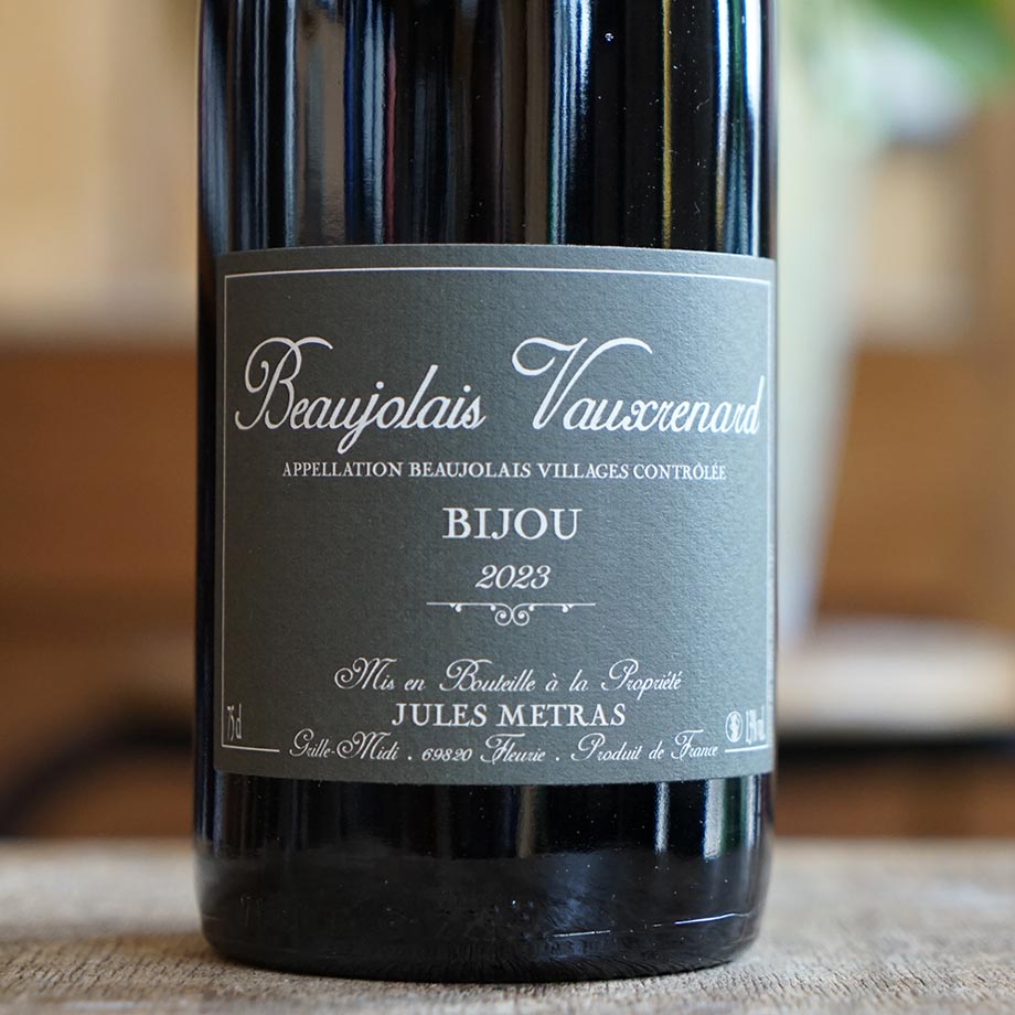 Beaujolais-V "Bijou" 2023 - Jules Métras