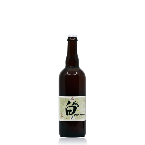 Bière "Shiro 2021 Saison Grape Ale" 75cl - (Brasserie de la Pleine Lune)
