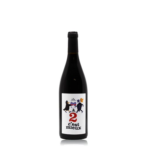 Vin de France Rouge "A Deux c'est mieux" - 2022 (Romain Le Bars)
